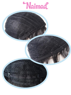 Peluca con bucles sin Flequillo Rubio Ceniza Claro - tienda online
