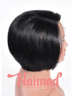 Peluca lace front Negra de pelo natural - NAIMAD