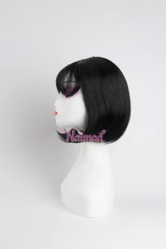 Peluca Carre Bob con Flequillo Negro PREMIUM en internet