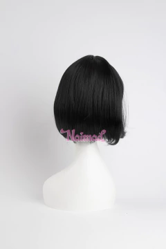 Peluca Carre Bob con Flequillo Negro PREMIUM - NAIMAD