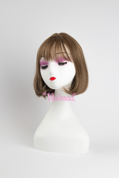 Peluca Carre Bob con Flequillo Rubio Oscuro PREMIUM - comprar online