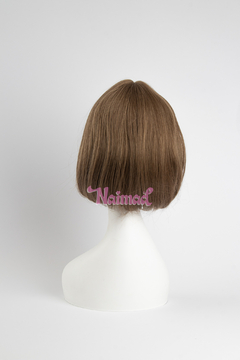 Peluca Carre Bob con Flequillo Rubio Oscuro PREMIUM - NAIMAD