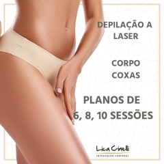 Depilação a Laser | Coxas | Planos de 4, 6, 8 ou 10 sessões - comprar online