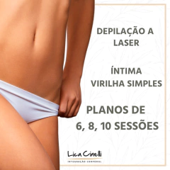 Depilação a Laser | Virilha Simples | Planos de 4, , 8 ou 10 sessões - comprar online