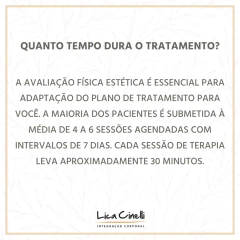 1 SESSÃO DE ALMA PRIME MINI SPEED PAPADA - Lica Cinelli