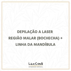 Depilação a Laser | Região Malar (Bochecha) + Linha da Mandíbula | Planos de 4, 6, 8 ou 10 sessões na internet