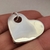 Corazon grande pulido inflado 3,5cmx3cm