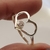 Corazón calado cubic - comprar online