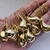 conjunto lagrima acero dorado