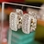 rectangular 18mm micropave - comprar online