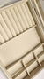 Joyero con tapa 20x28cm color crema - comprar online