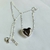 Conjunto corazon inflado 20mm 45cm - comprar online