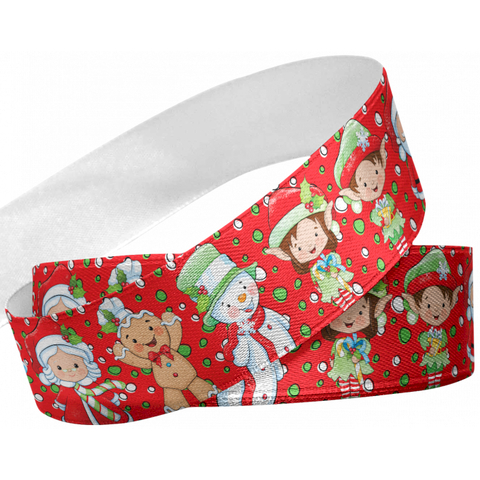 Fita de Gorgurão Natal DC_248 - 38mm x 10m - Bela Fita