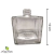 Vidro Cube Flint 350ml R.28/410
