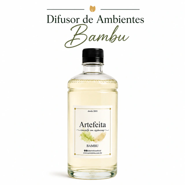 Refil para Difusor de Ambiente aroma Bamboo ArteFeita
