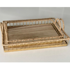 BANDEJA RECTANGULAR SAND - tienda online