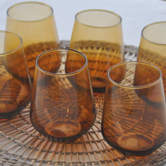 SET X 6 VASOS HONEY - Sineta deco+home