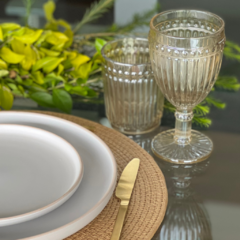 SET X 5 VASOS DE VIDRIO MALVINA - Sineta deco+home