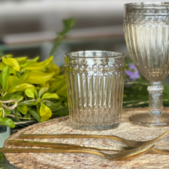 SET X 5 VASOS DE VIDRIO MALVINA