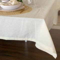 MANTEL DE TUSOR NATURAL
