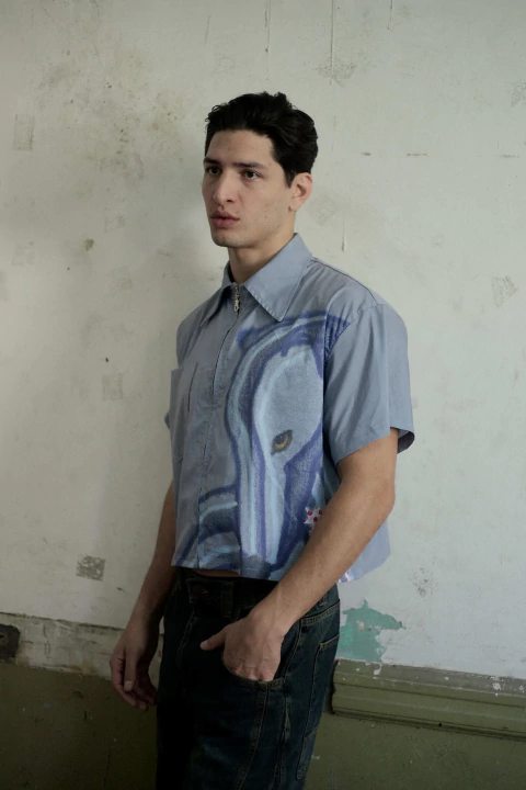 CAMISA CON CIERRE PERRO - comprar online