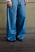 PANTALON BRILLANTE TURQUESA - comprar online