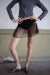 POLLERA MINI NEGRA - comprar online