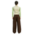 PANTALON DE GABARDINA MARRON - loja online