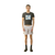 SHORT RAYADO