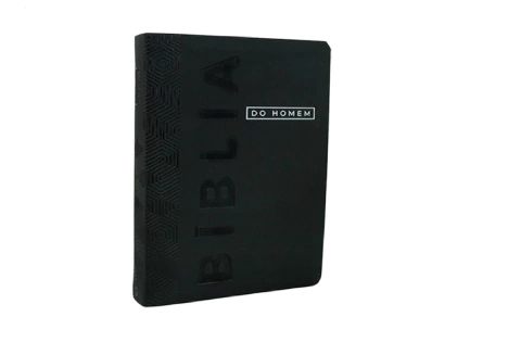 Biblia Do Homem NVI Letra Grande - Preto Luxo