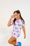 Baby-Doll Infantil Feminino Stitch Borboleta Aquarela - comprar online