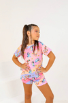 Baby-Doll Infantil Feminino Bluey Rosa - comprar online
