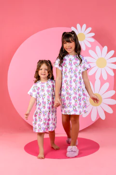 Camisola de Manguinha Infantil Margarida Disney Bolinhas - comprar online