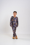 Baby-Doll Infantil Longo Batman Colagem - comprar online
