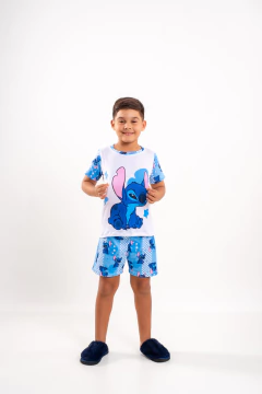 Baby-Doll Infantil Masculino Stitch Estrelas - comprar online