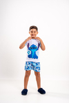 Baby-Doll Infantil Masculino Stitch Curvas - comprar online