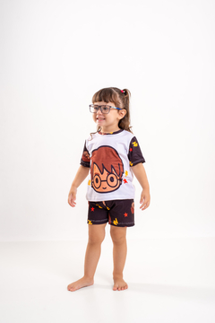 Baby-Doll Infantil Feminino Harry Potter Preto na internet