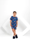 Baby-Doll Infantil Masculino Capitão América Azul - comprar online