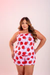 Baby-Doll Alcinha Joaninha Rosa - comprar online