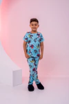 Baby-Doll Infantil de Calça Os Vingadores Azul - comprar online