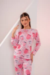 Baby-Doll Infantil Inverno Longo Café Rosa - comprar online