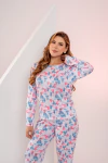 Baby-Doll de Inverno Longo Balões Rosa e Azul - comprar online