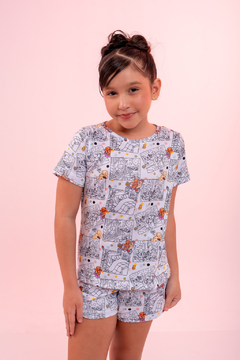 Baby-Doll Infantil Feminino Bobbie Goods Branco