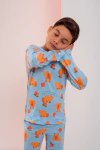 Baby-Doll Infantil Inverno Longo Capivara e Laranja - comprar online