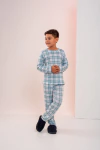 Baby-Doll Infantil Inverno Longo Xadrez Verde - comprar online