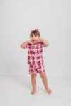 Baby-Doll Infantil Feminino Meninas Superpoderosas Quadriculado