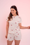 Baby-Doll Manguinha Ovelhinha Bege Let Me Sleep - comprar online