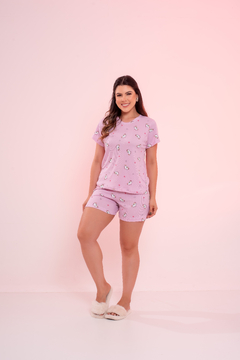 Baby-Doll Manguinha Unicornio Rosa na internet