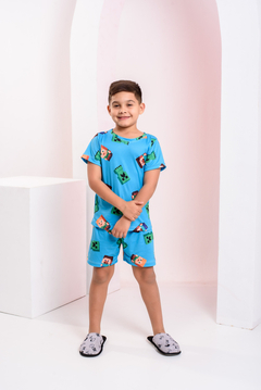 Baby-Doll Infantil Masculino Minecraft Creeper - comprar online