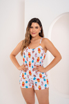 Baby-Doll de Alcinha Ursinho Pooh Branco (GG)